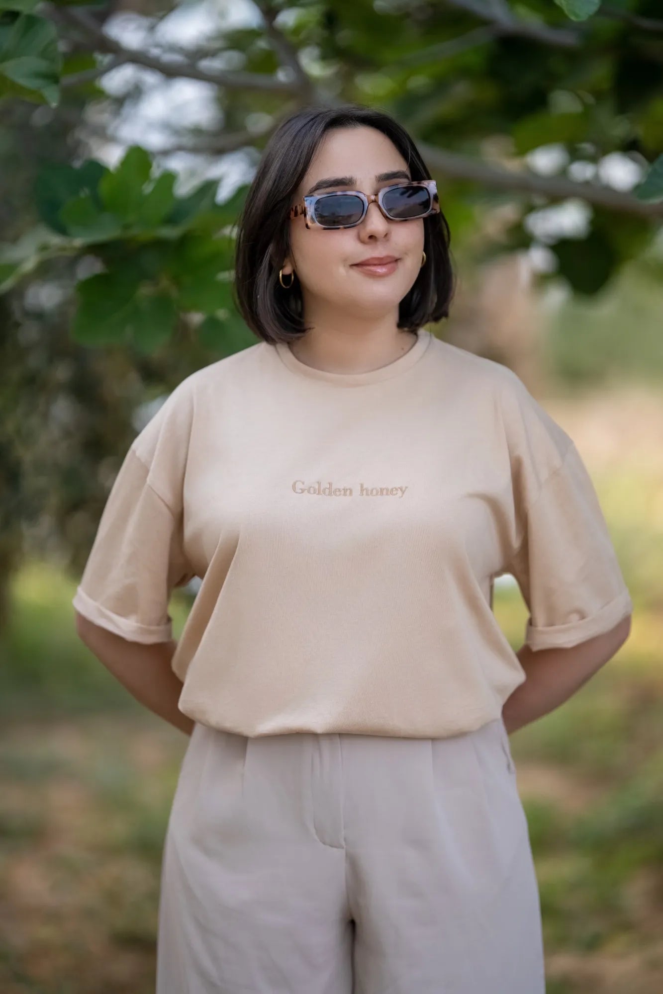 Golden honey T-shirt