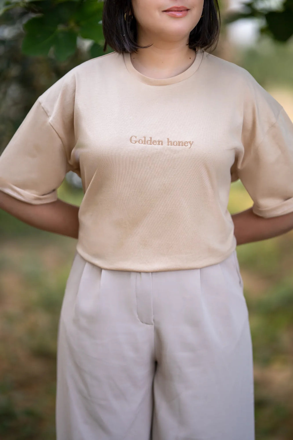 Golden honey T-shirt