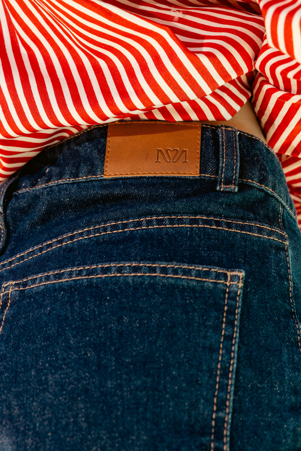 Denim Bermuda Shorts