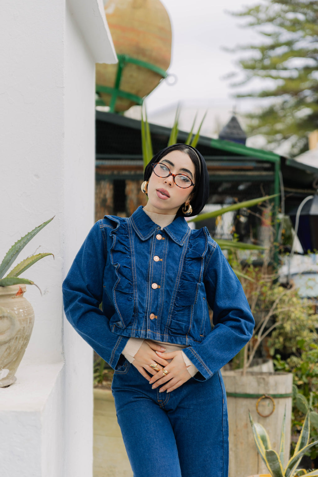 The Butterfly Jacket (deep indigo)