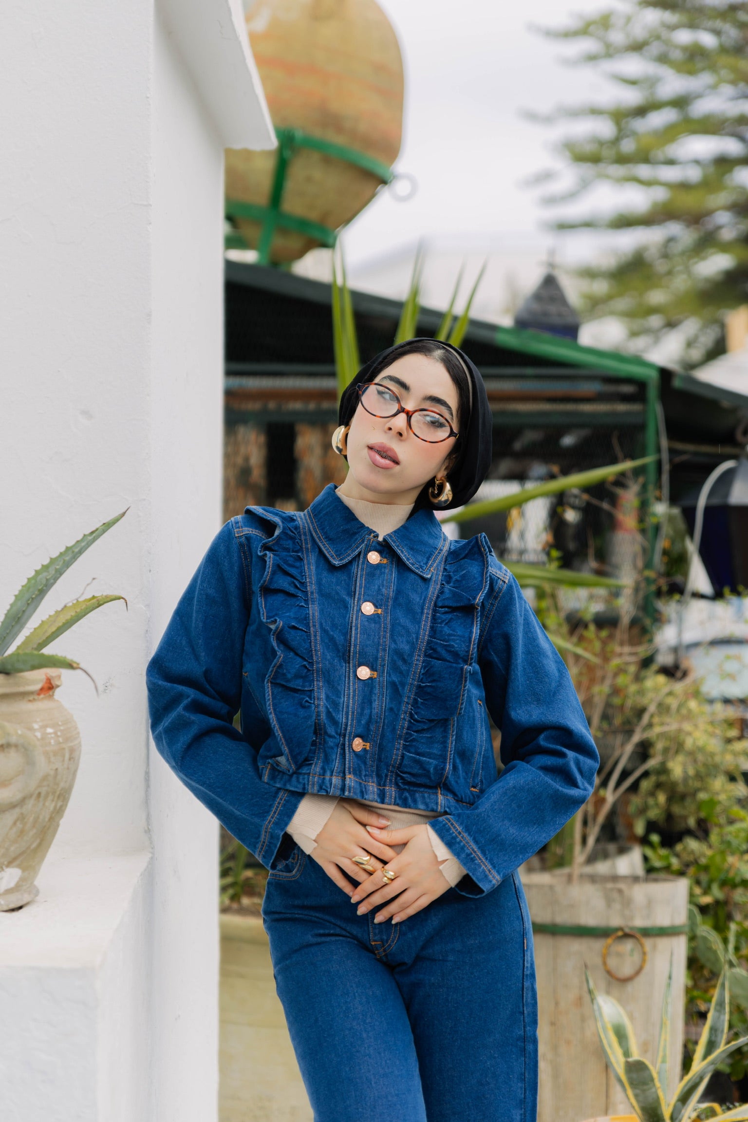 The Butterfly Jacket (deep indigo)